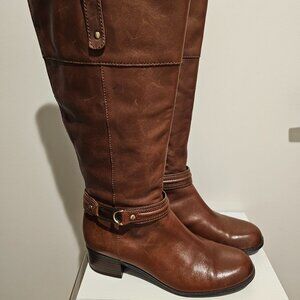 Bandolino Tall leather boots in Brown size 8.5